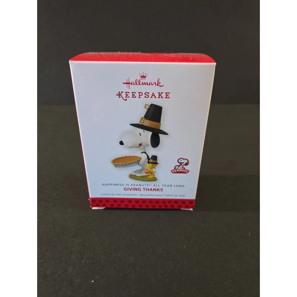 Giving Thanks Snoopy & Woodstock 2013 Hallmark Ornament - Peanuts #4